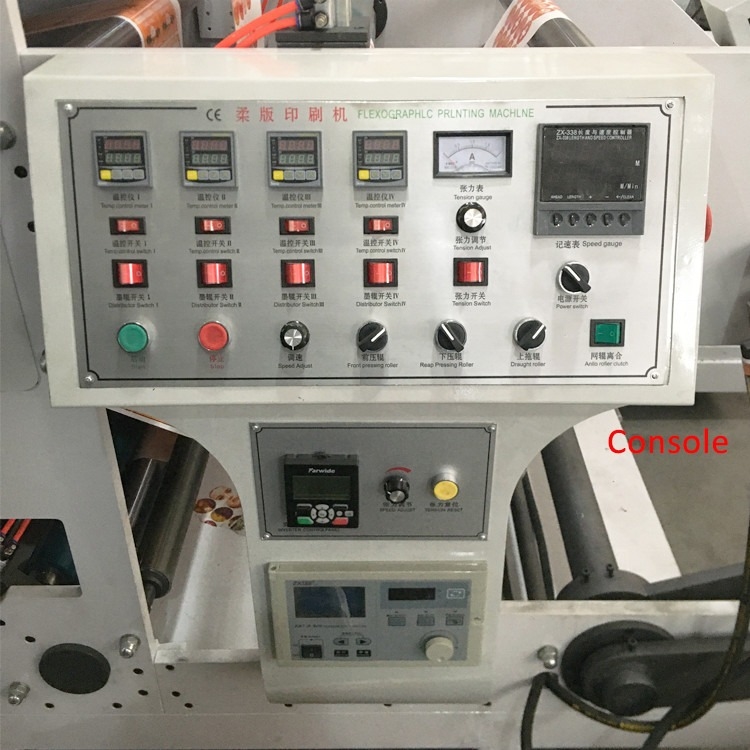 15kw 60m/Min High Speed Paper Cup Printing Machines For Paper Bowl