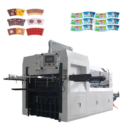 Automatic Electronic Stamp easy cut Box Paper Cup Die Cutting Machine