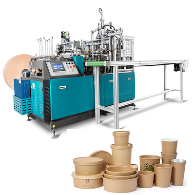 PE Coated 140-350GSM Paper Plate And Bowl Making Machine For Convenient Noodle Bowl